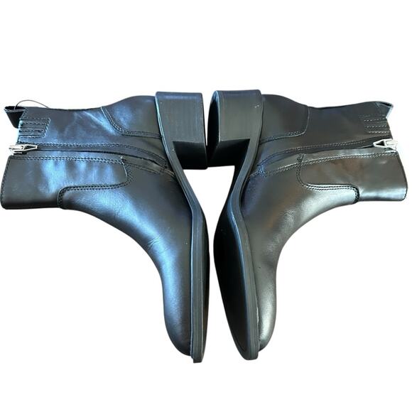 Dolce Vita Bili H20 Black Leather Pointed-Toe Ankle Booties Waterproof NEW 6 - Picture 8 of 10